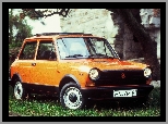 Ruiny, Rozsuwany, Autobianchi A112, Pomarańczowy, Dach